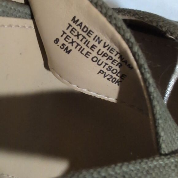 Michael Kors Green Wedge Sandals Size 8.5 Women's - Picture 6 of 9